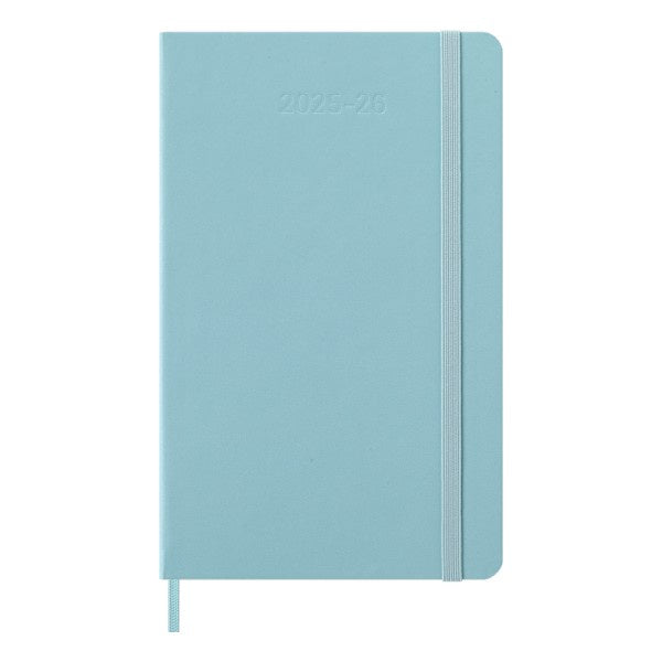Moleskine 2025/26 Academic Weekly Large Diary Aquamarine Hard Cover
