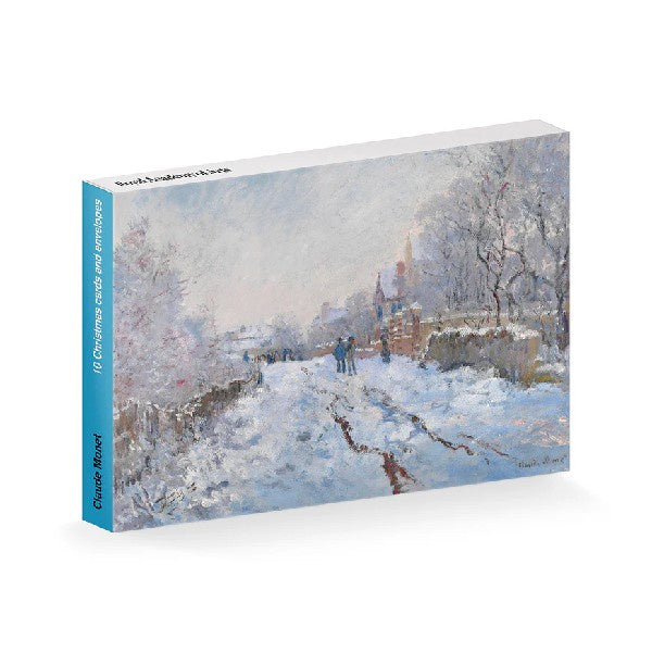 Claude Monet Christmas Wallet