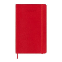 Moleskine 2025/26 Academic Weekly Large Diary Red Hard Cover