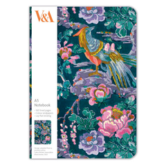 V&A Green Chinoiserie A5 Notebook