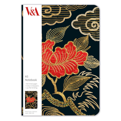 V&A Kimono Flower A5 Notebook