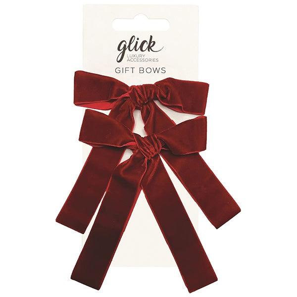 Designer Bows Red Velvet
