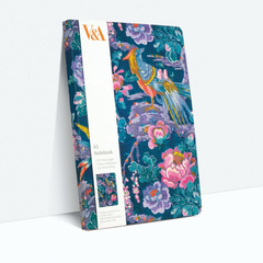 V&A Green Chinoiserie A5 Notebook