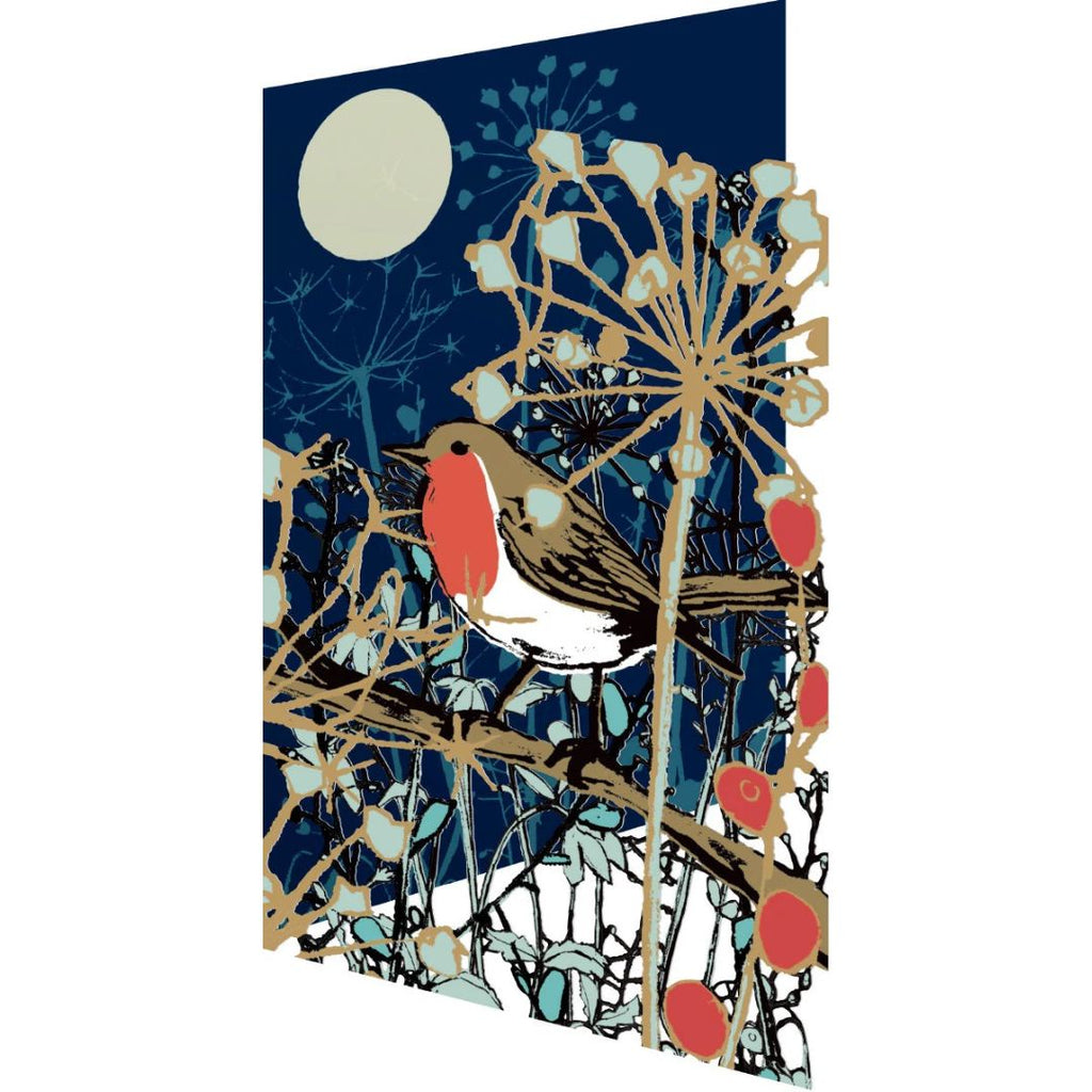 Winter's Tale Robin Lasercut Christmas Card