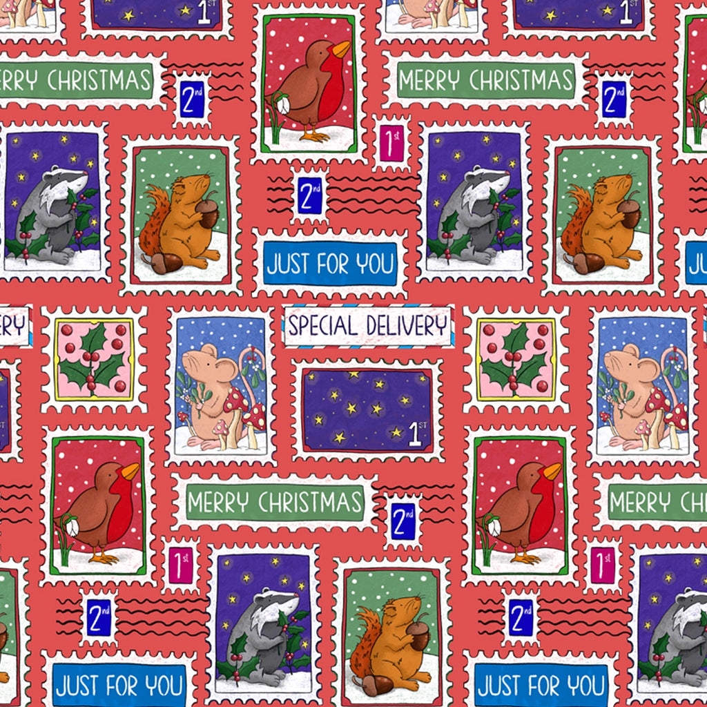 Stamp Wrapping Paper