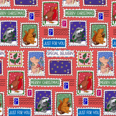 Stamp Wrapping Paper