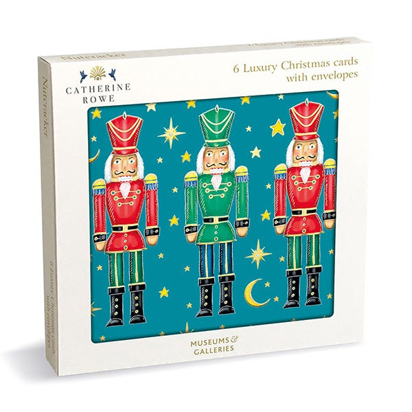 Nutcracker Christmas Card Box