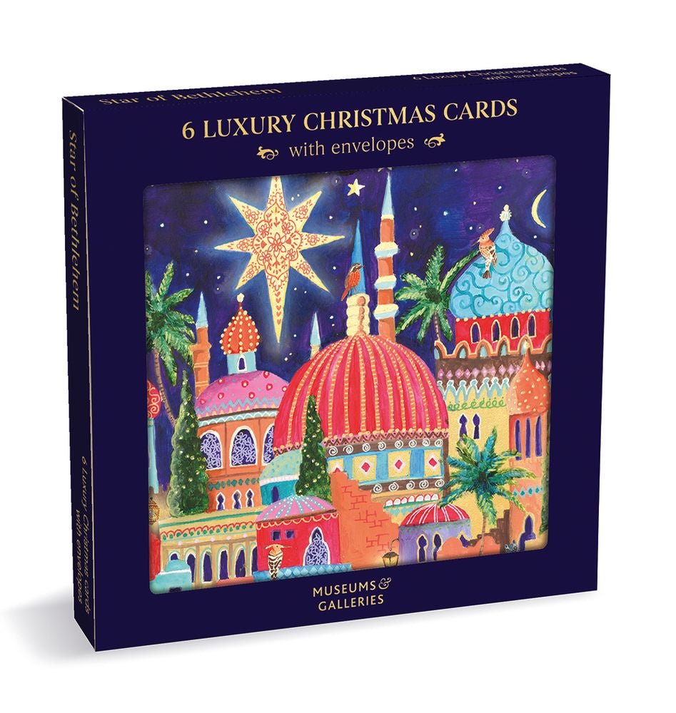 Star Of Bethlehem Christmas Card Box