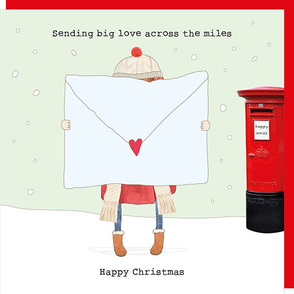 Big Love Miles Christmas Card