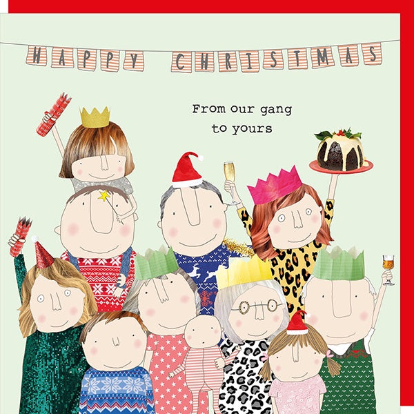 Our Gang Christmas Card