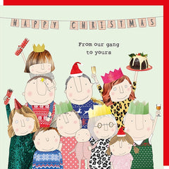 Our Gang Christmas Card