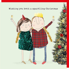 Both Sparkling Christmas Card