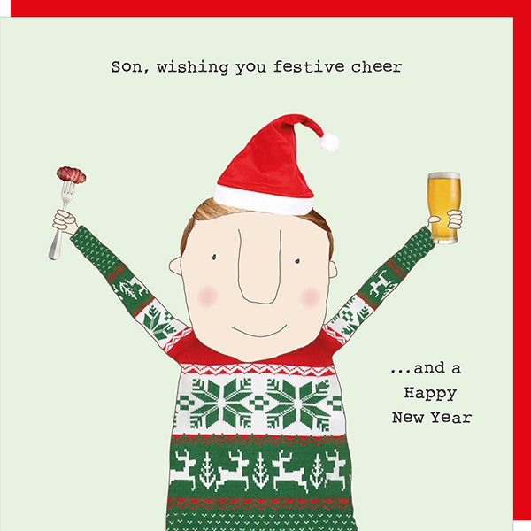 Son Cheer Christmas Card