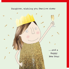 Daughter Cheer Christmas Card