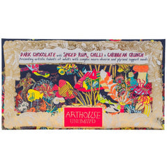 Angels of The Deep - Dark Chocolate Bar with Spiced Rum, Chilli and Caribbean Crunch