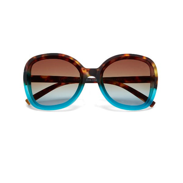 Okkia Anna Havana Blue Sunglasses