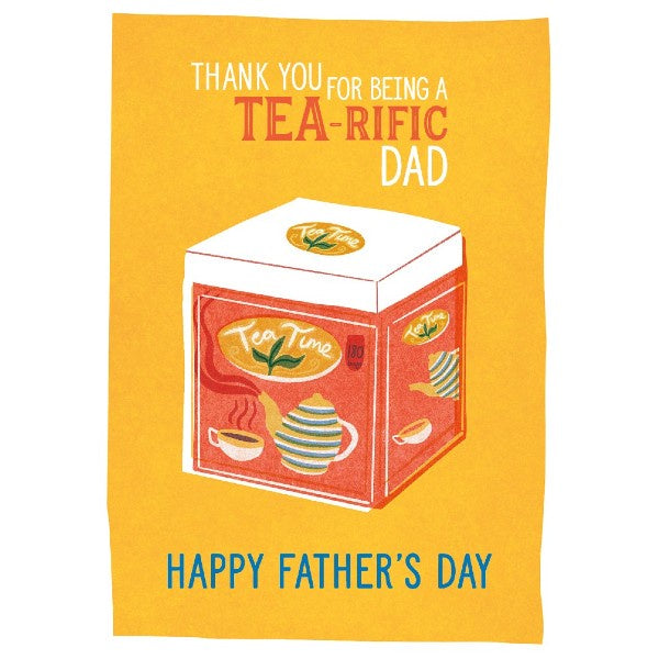 Tea-riffic Dad Card