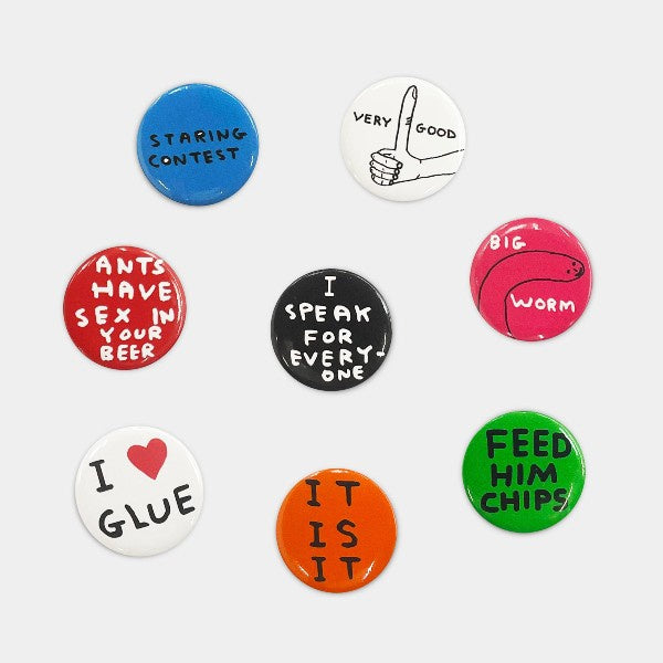 Shrigley Badge Set 3
