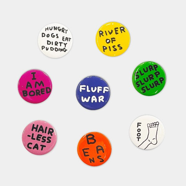 Shrigley Badge Set 4