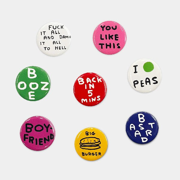 Shrigley Badge Set 1
