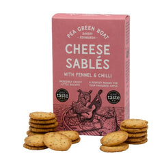Cheese Sables with Fennel and Chilli