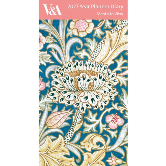 Arts And Crafts 2027 Year Planner Diary