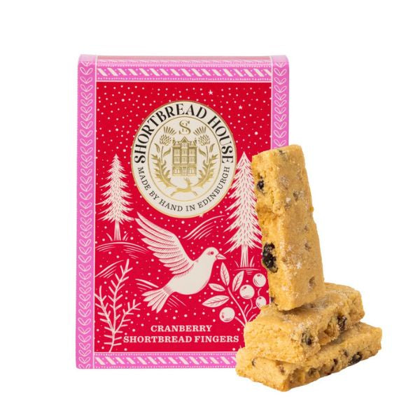 Truly Handmade Shortbread Fingers with Cranberries 170g