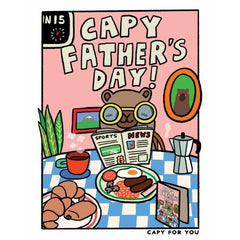 Capy Father's Day Card