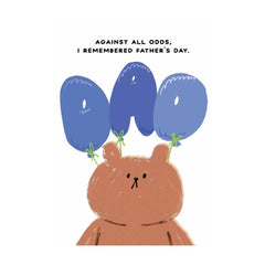 Against All Odds, Remembered Father's Day Card