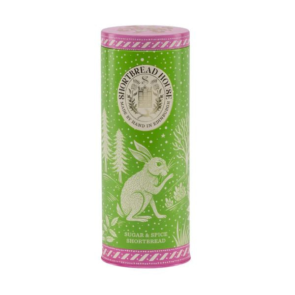 Truly Handmade Shortbread Biscuits with Festive Spices Tin 200g