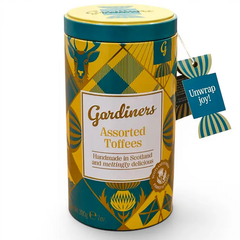 Gardiners Assorted Toffee Tartan Tin 200g