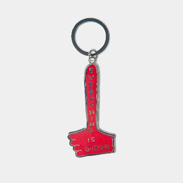 Everything Is Good Keyring