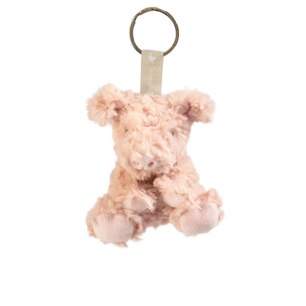 Pig 'Vanessa' Plush Toy Keyring