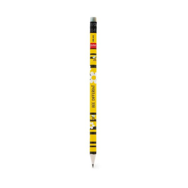 I Used To Be A Newspaper - Recycled Paper Pencil - Bee