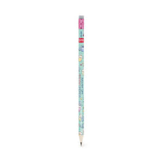 I Used To Be A Newspaper - Recycled Paper Pencil - Bubble Tea Cat