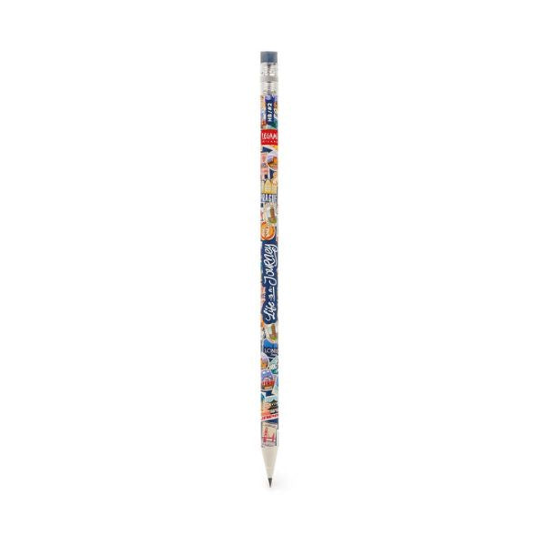 I Used To Be A Newspaper - Recycled Paper Pencil - Travel Stickers