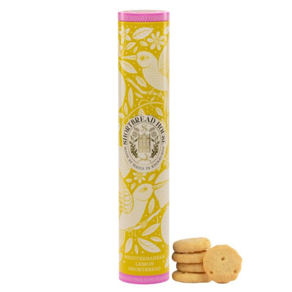 Shortbread with Mediterranean Lemon Tall Tin 250g