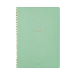 Midori Ring Notebook A5 Dot Grid Green