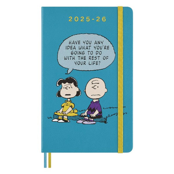 Moleskine 2025/26 Academic Weekly Large Diary Peanuts