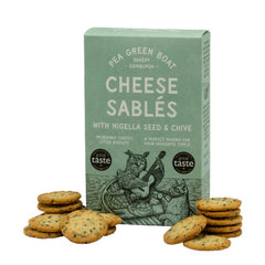 Cheese Sables Nigella Seed and Chive