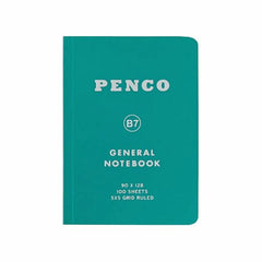 Penco Soft PP Notebook B7 Grid Green