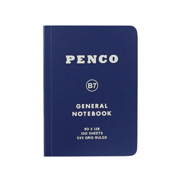 Penco Soft PP Notebook B7 Grid Navy