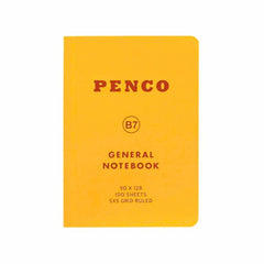 Penco Soft PP Notebook B7 Grid Yellow