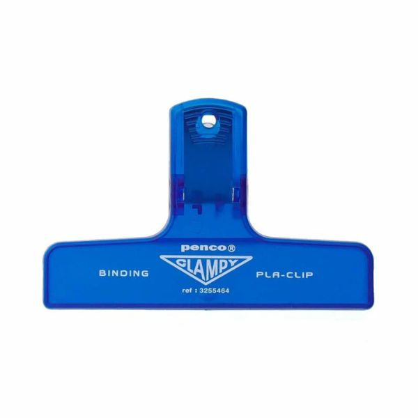 Penco Plastic Clip Clear Blue