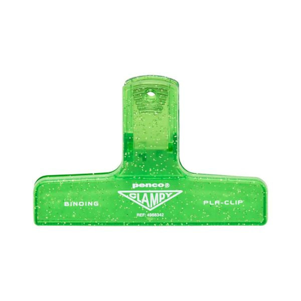 Penco Plastic Clip  Glitter Light Green