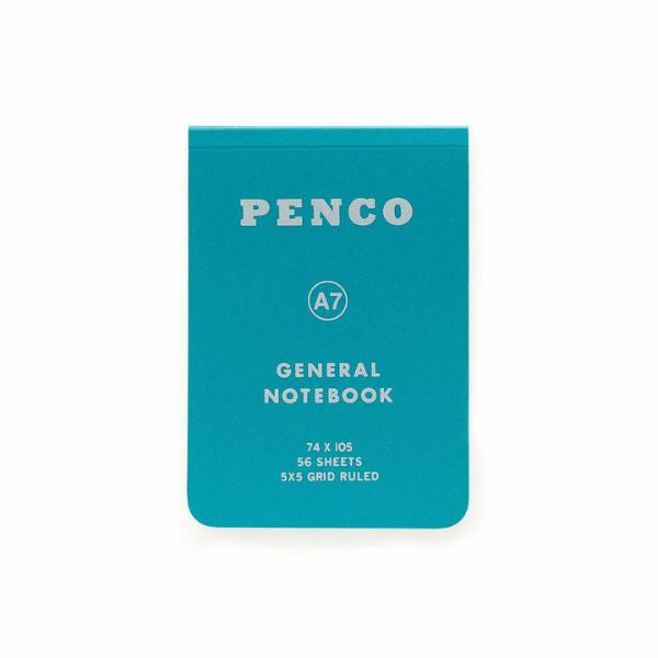 Penco Soft PP Notebook A7 Grid Green
