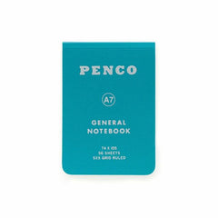 Penco Soft PP Notebook A7 Grid Green