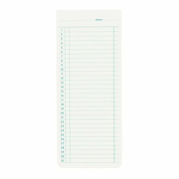 Penco Sticky Memo Pad Monthly White