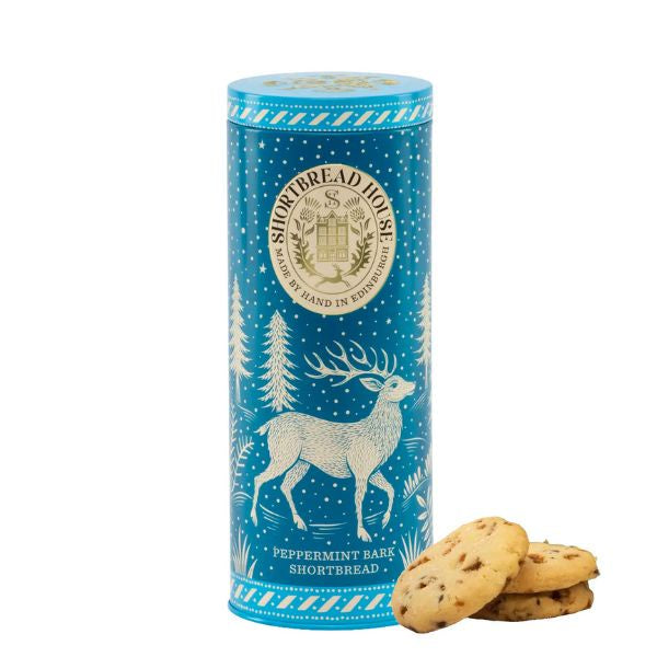 Truly Handmade Peppermint Bark Shortbread Tin 200g