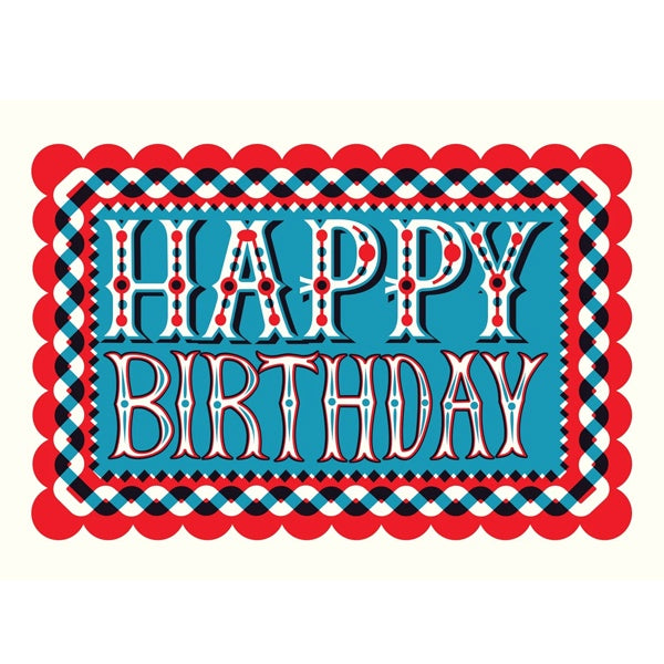 Happy Birthday Greeting Card
